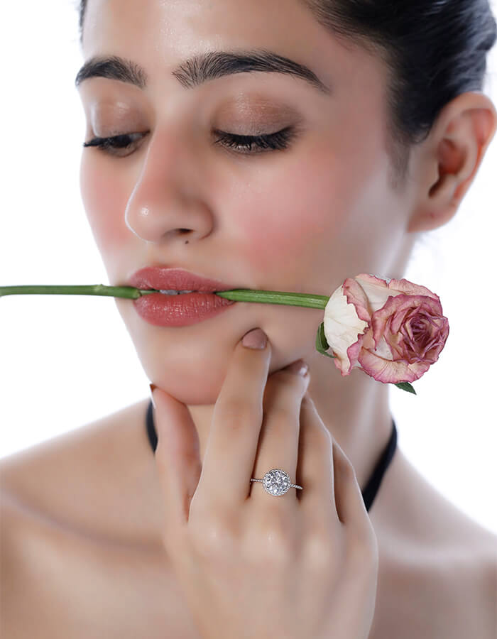 TULIP RING 92.5 SILVER