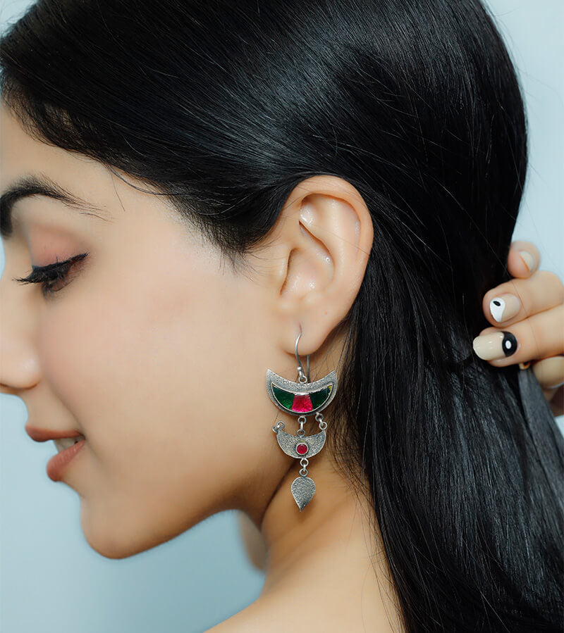 RUTVI EARRING 92.5 SILVER