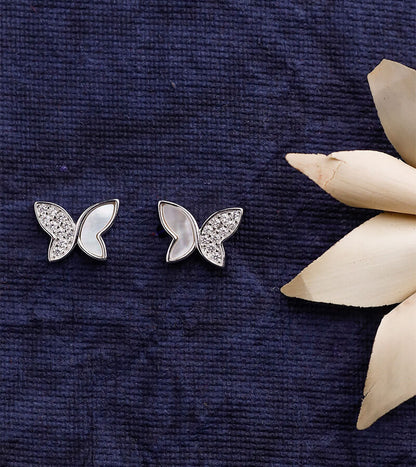 BUTTERFLY EARRING 92.5 SILVER