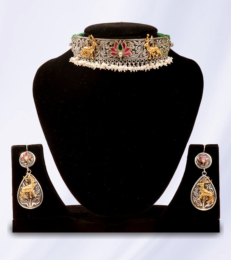 MRIGNAINI SET 92.5 SILVER