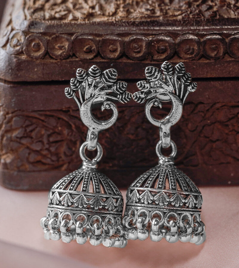 MOHINI EARRING 92.5 SILVER