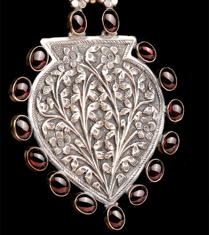 GUL-E-BAHAR NECKLACE 92.5 SILVER