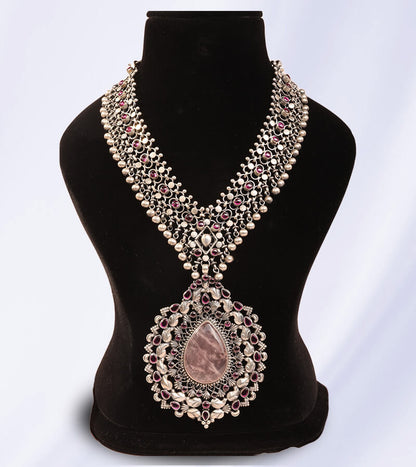 HEER RANJHA NECKLACE 92.5 SILVER