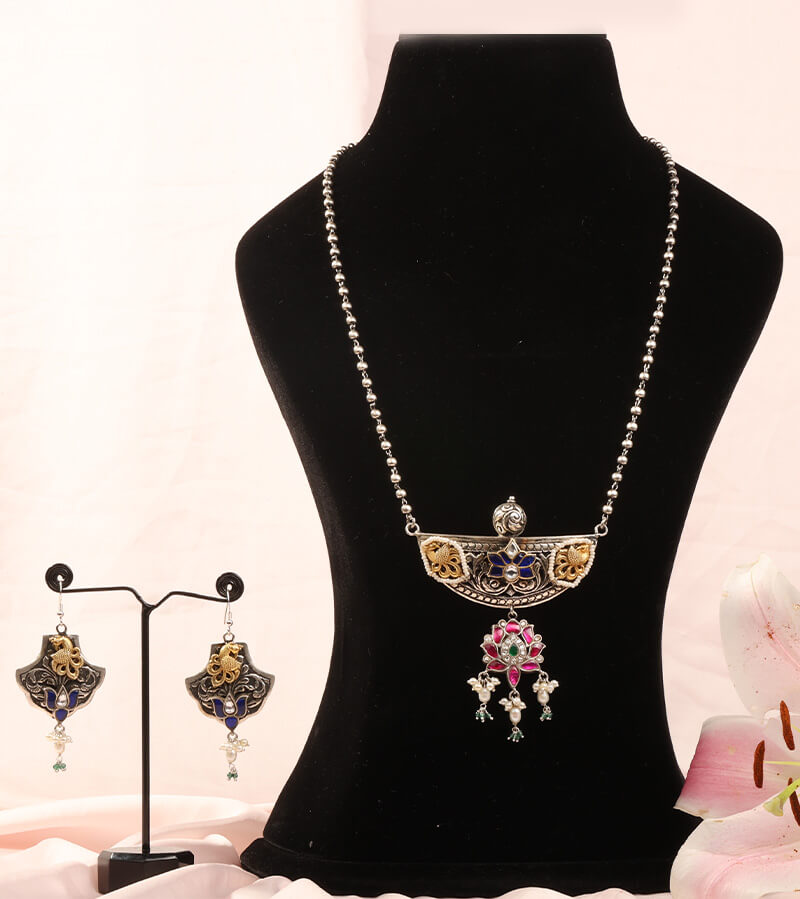 ALBELI NECKLACE 92.5 SILVER