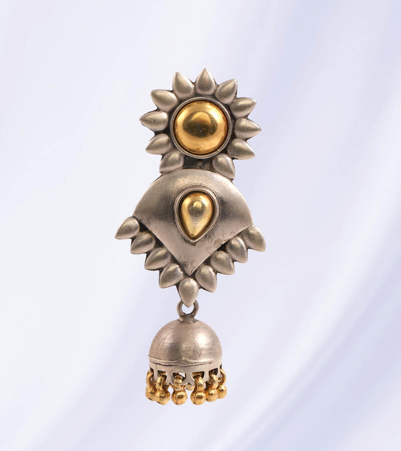 KUNDPUSHP EARRING 92.5 SILVER