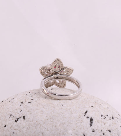 REVOLVING RING (STAR) 92.5 SILVER